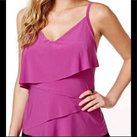 MAGICSUIT orchid tankini top. 8. NWT - Picture 4 of 11